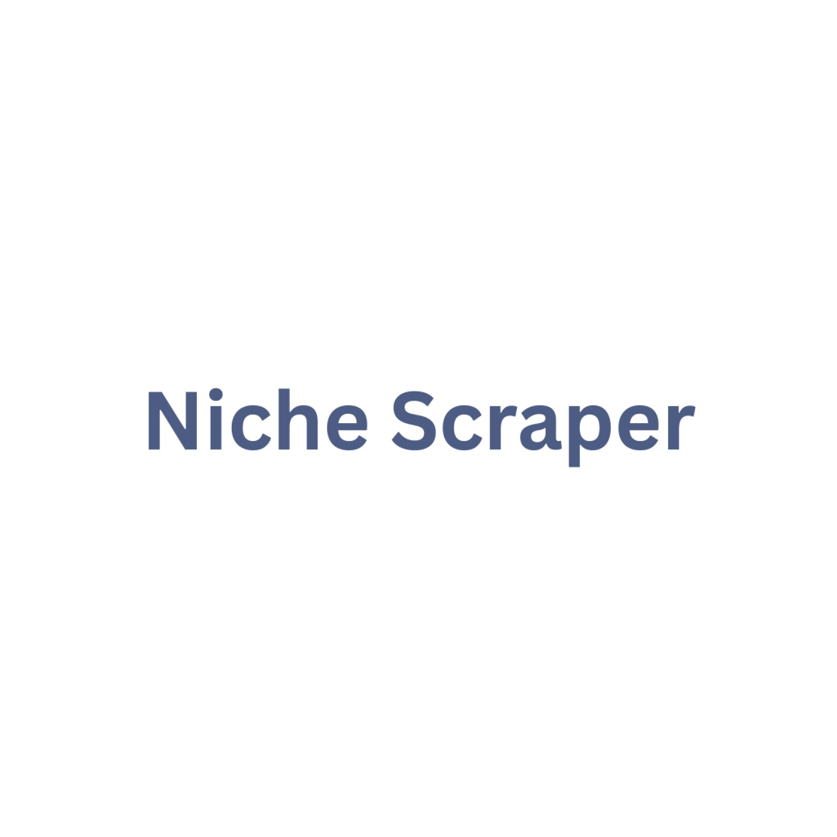 Niche Scraper