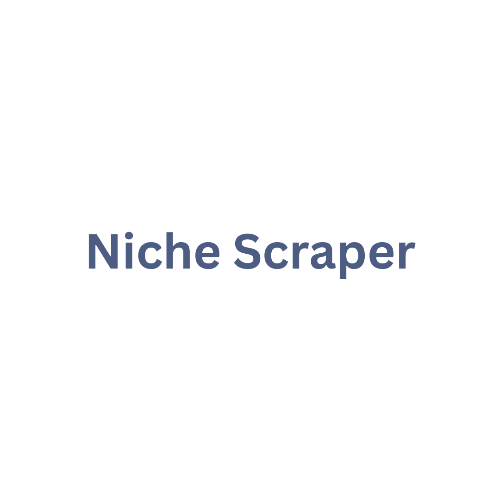 Niche Scraper